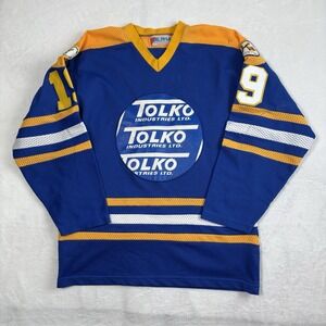 VTG Alpha Sportswear Tolko Industries Kamloops Hockey Jersey Men's Medium
